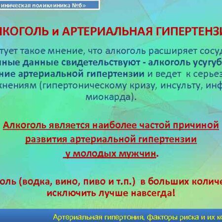 Алкоголь все чаще приводит к смертям от гипертонии: тревожные данные