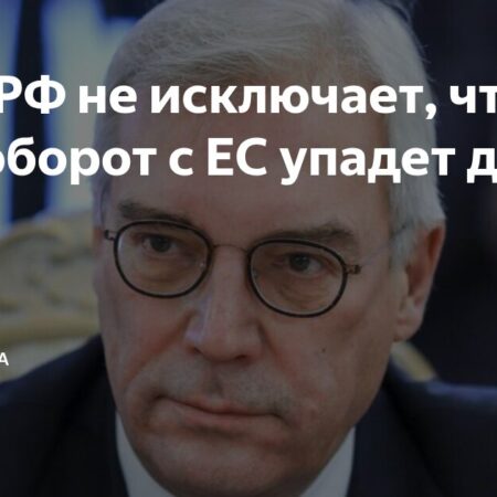 Замглавы МИД Грушко: Товарооборот с ЕС рискует обнулиться