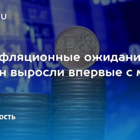 Инфляционные ожидания россиян растут впервые с мая