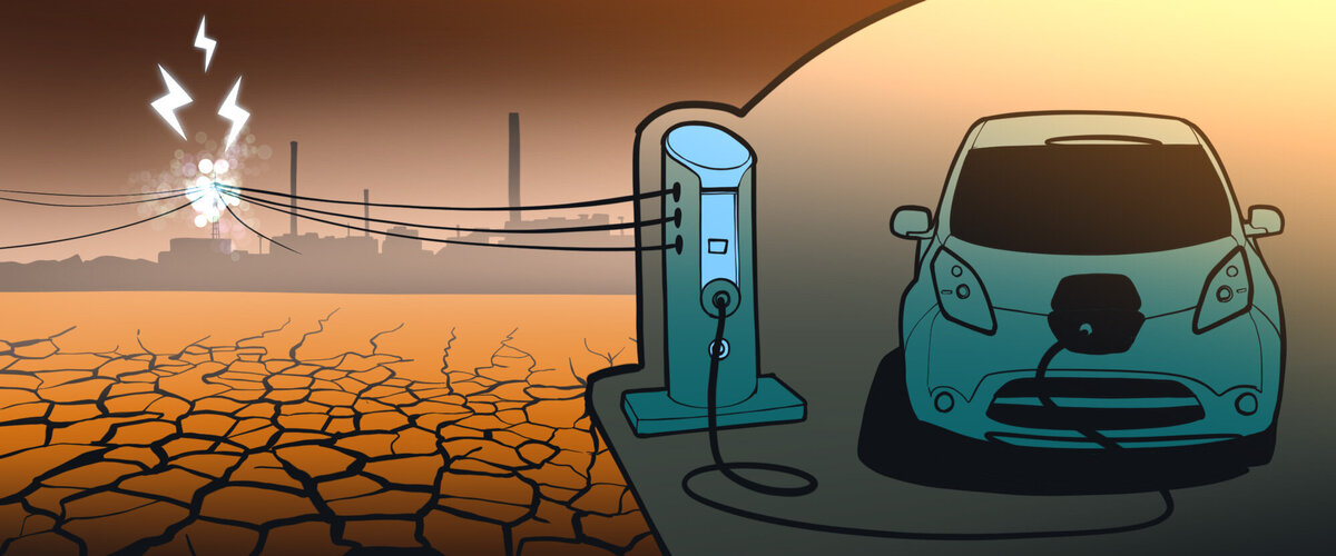 Preview Неожиданная сторона электромобилей: Загрязнение воздуха на зарядных станциях