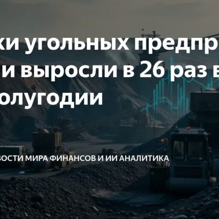 Российские угольные компании столкнулись с критическим ростом убытков