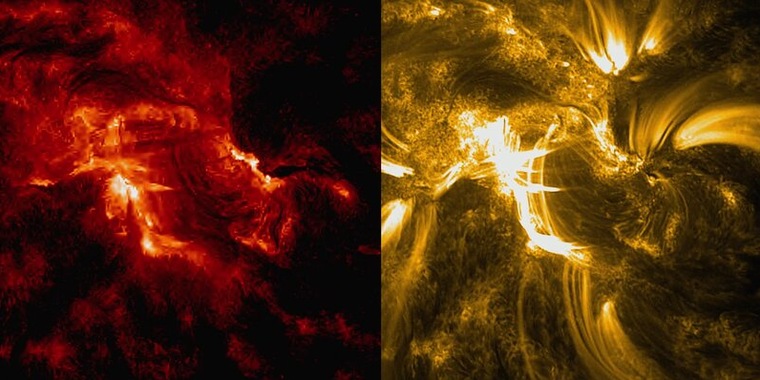 Preview Солнце выбросило облако плазмы в сторону Земли (30.08.2025)
