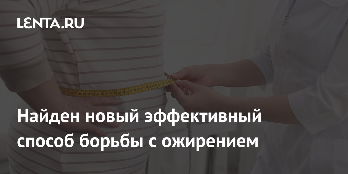 Preview Найден эффективный способ борьбы с ожирением через активацию бурого жира
