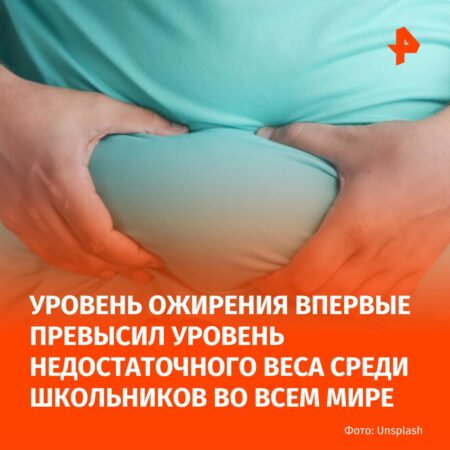 Уровень детского ожирения впервые превысил дефицит веса: данные ООН