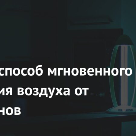 Открыт способ мгновенного очищения воздуха от аллергенов
