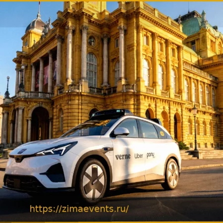 Uber, Pony.ai и Verne от Rimac запускают первый в Европе коммерческий сервис роботакси