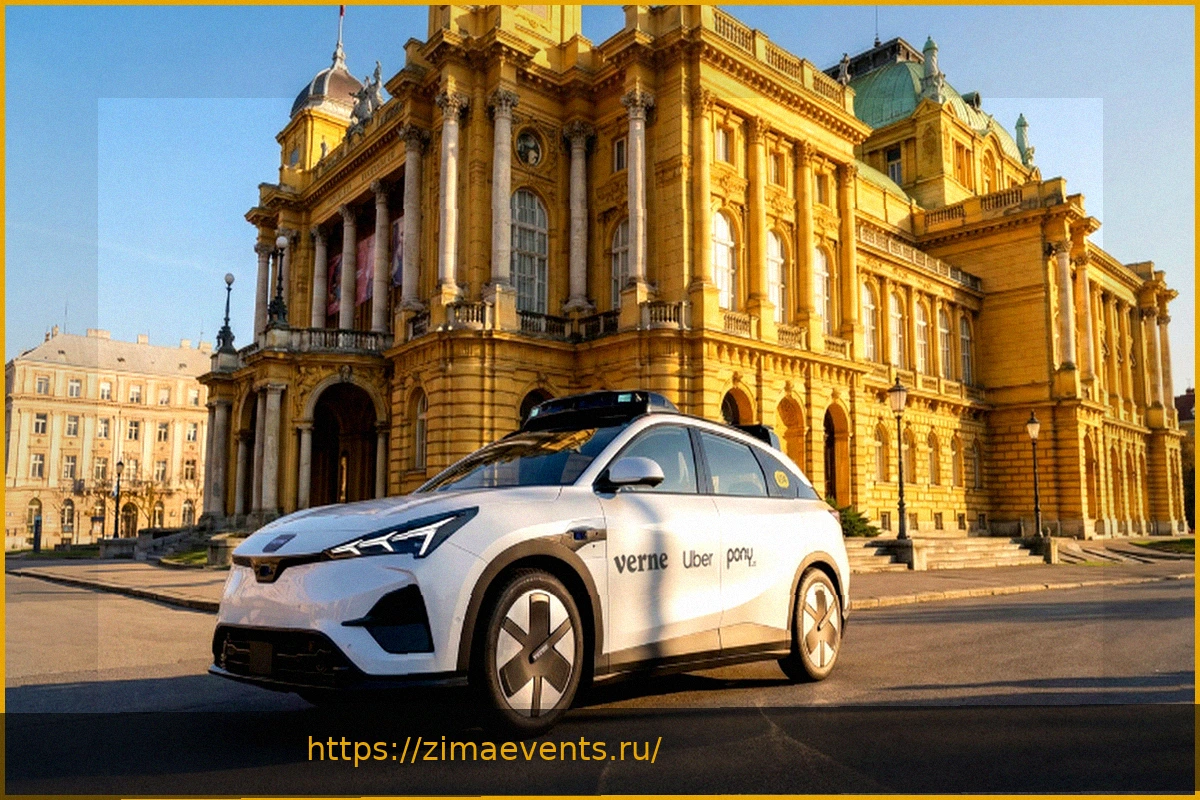 Preview Uber, Pony.ai и Verne от Rimac запускают первый в Европе коммерческий сервис роботакси