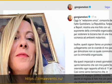 Мелони и селфи с раскаявшимся мафиози: «Я борюсь с мафией кристально чисто и последовательно». Прокуратура: выдвинута версия о фотомонтаже