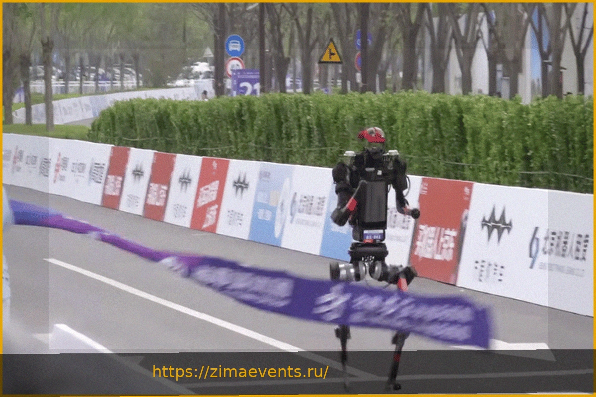 Preview Робот-гуманоид побил мировой рекорд в полумарафоне