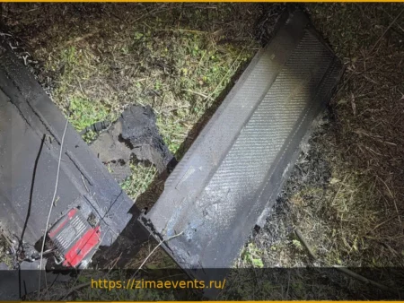 БПЛА упал в Румынии, повредив здание